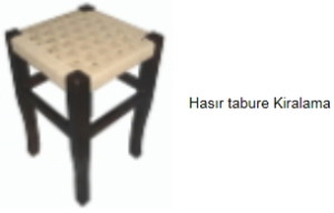 hasir-tabure-kiralama