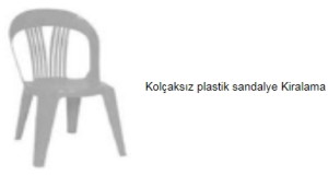 plastiksandalyekiralik